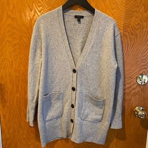 Wool Donegal Boyfriend Cardigan